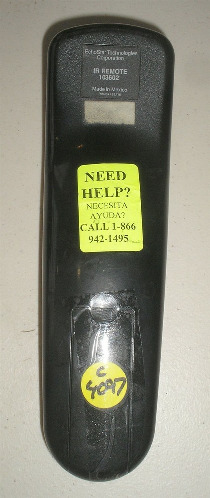 Dish IR 103602 Remote Control