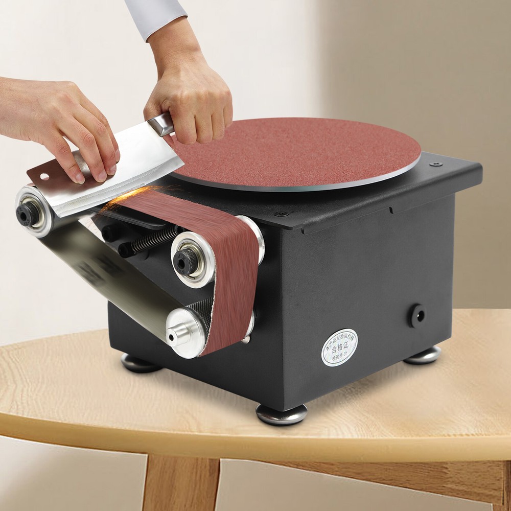 6" Electric Disc Sander Machine Edge Sharpener Mini Bench Polisher Tools 110V