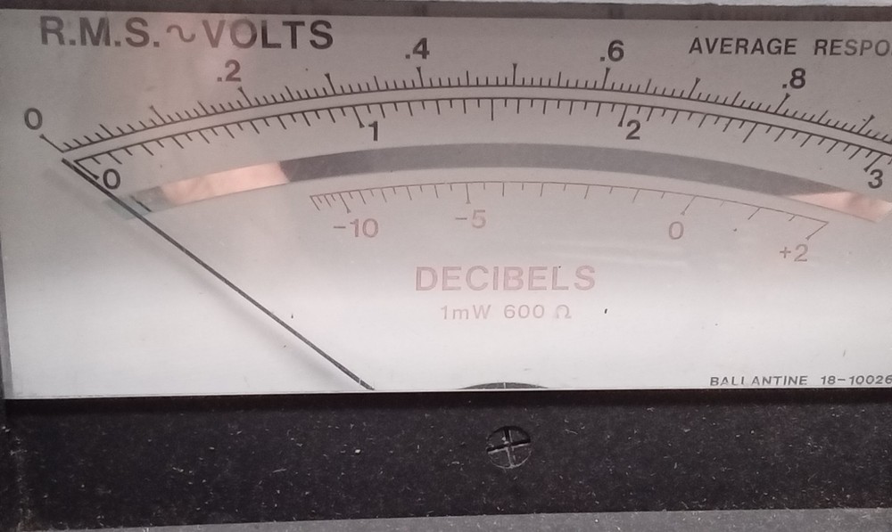 Ballantine AC voltmeter 3015A Untested power's up. 115 / 230V AC