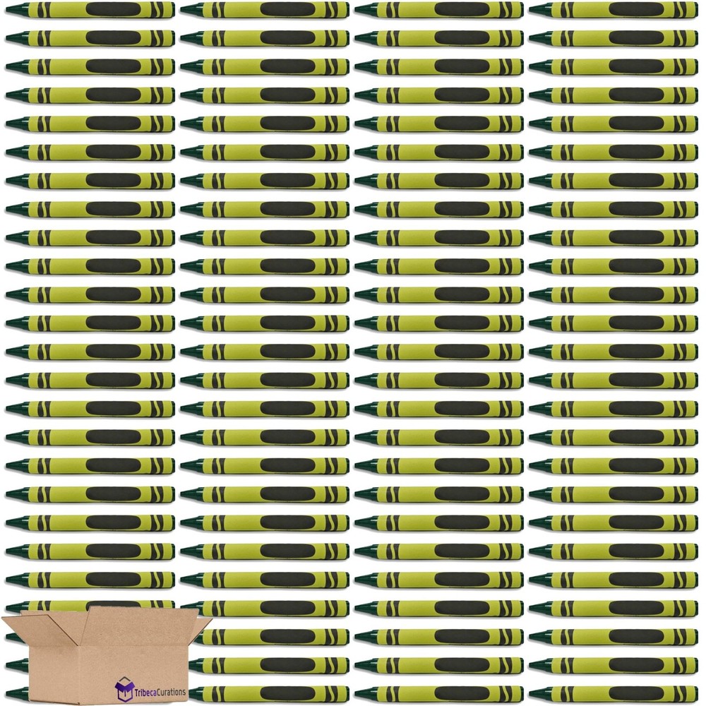 Green Crayon Bulk Value Pack | 100 Count