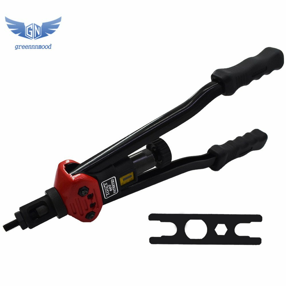 16"Rivet Nut Gun Kit Rivnut Setting Tools Nut Setter Tool Hand Blind Riveter