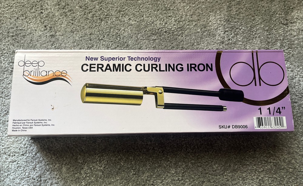 Deep Brilliance Ceramic Curling Iron