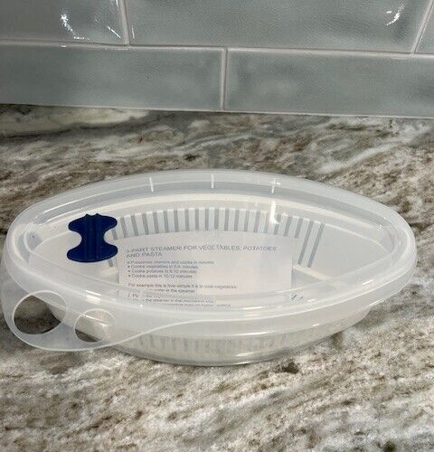Vegetable Potato And Pasta Steamer 3 Part NEW
