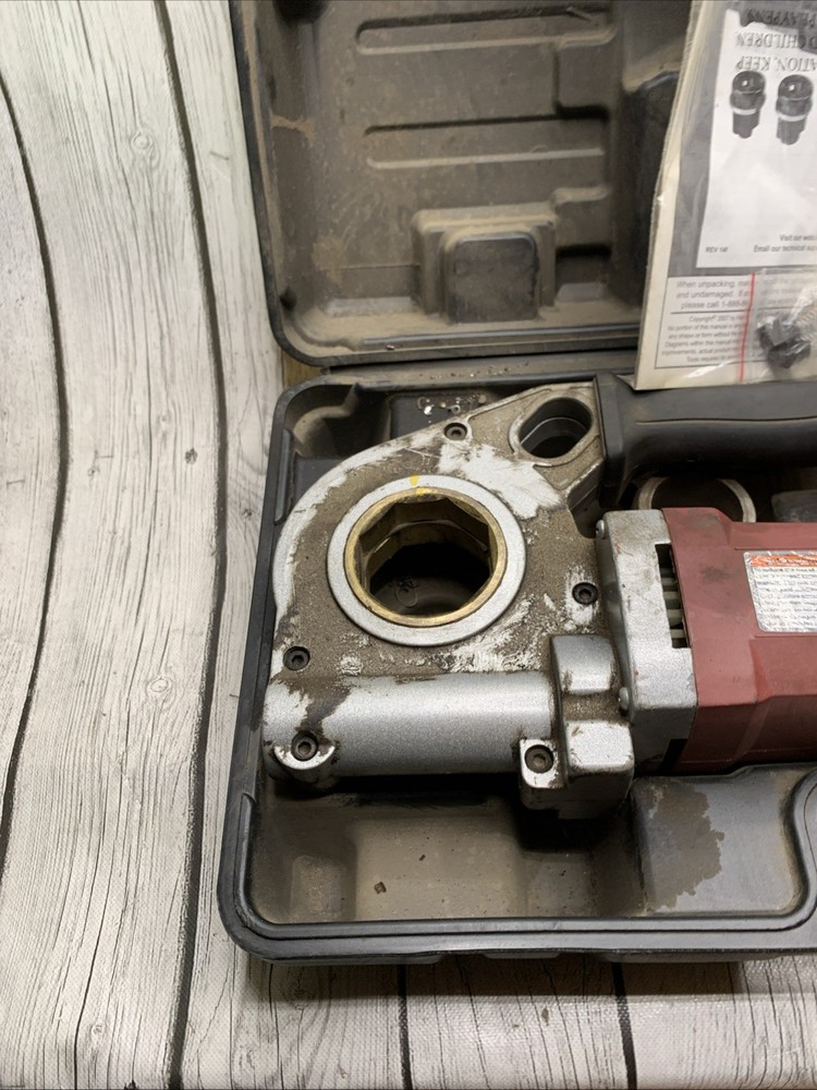 Central Machinery Electric Pipe Threader - In Case Owners Manual
