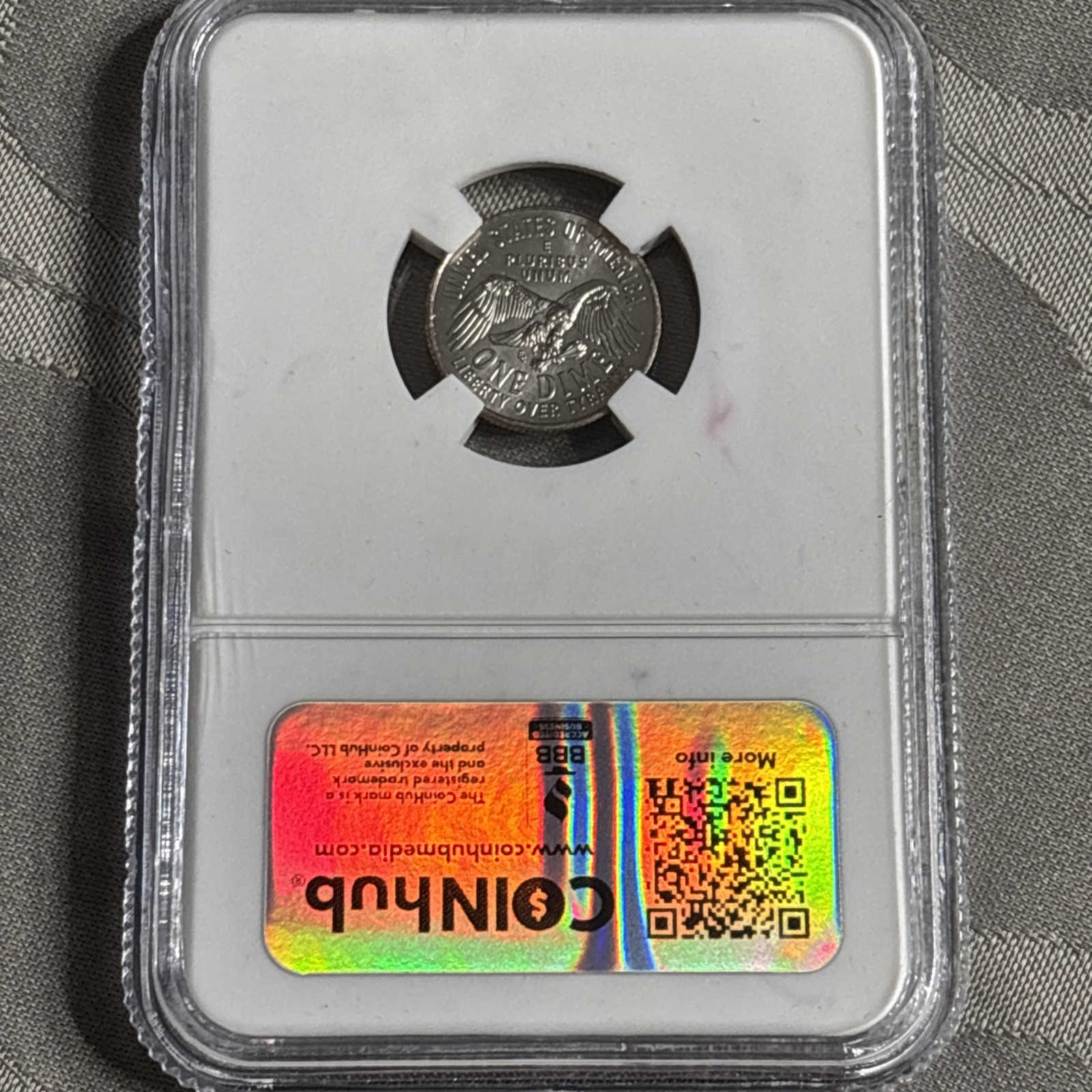 1776-2026-P Emerging Liberty 10C Gem Uncirculated - Coin Hub Slab