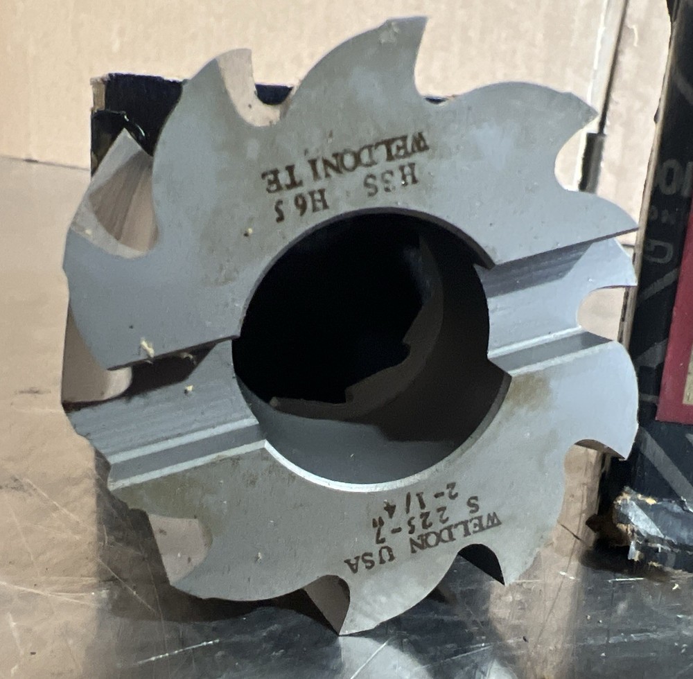 Weldon Shell Mill S225-7 Nos Surplus