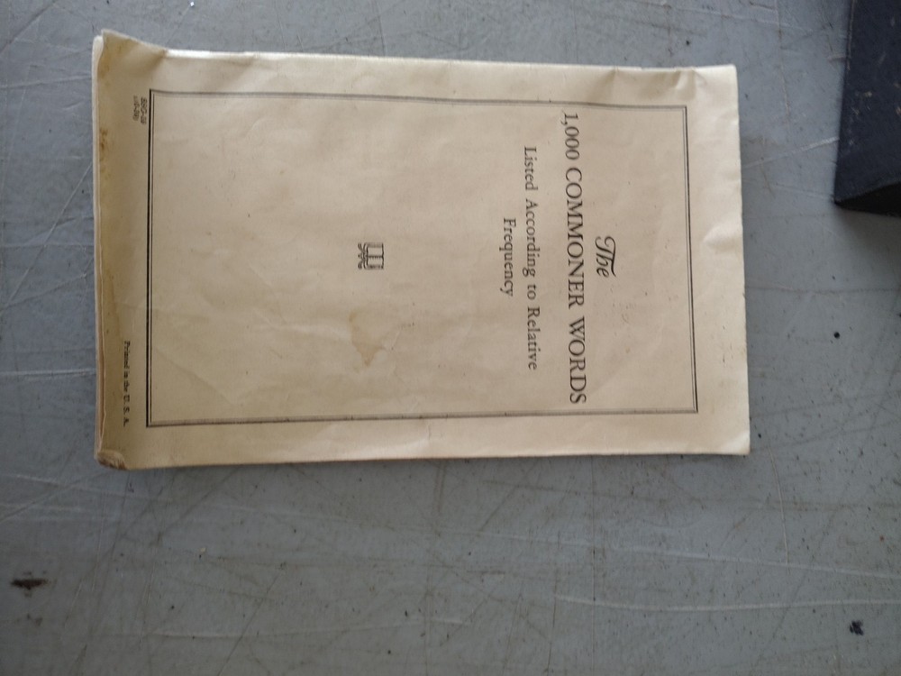 ANTIQUE STENOTYPE TYPING MACHINE WITH CASE BOOK COR