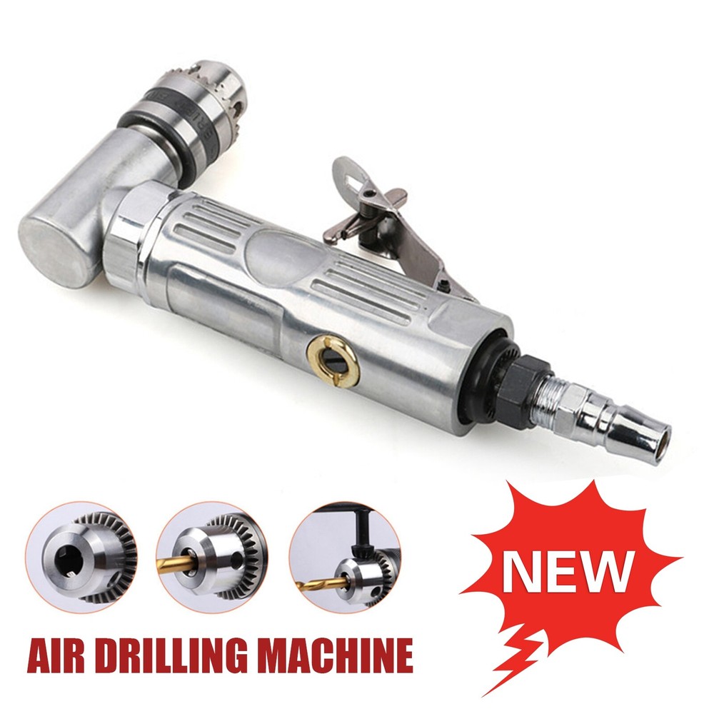 Pneumatic Drill 90 Degree Elbow Air Drilling Machine Right-Angle Air Punch Drill