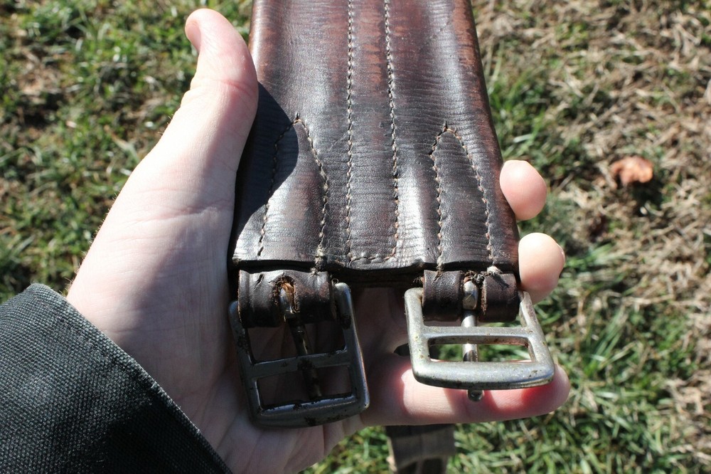Leather Horse Tack Girth Belt