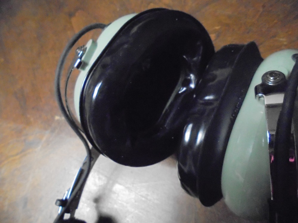 Used David Clark Helicopter headset w/ Oregon Aero upgrades (model unknown)