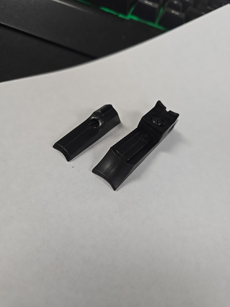 BPI/CVA Eclipse Magnum Break Action Muzzleloader Rifle Front Rear Sight Set