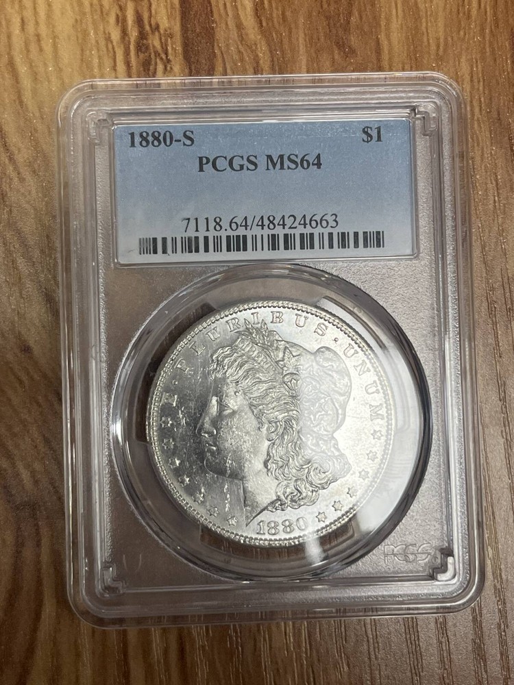 1880 - S - PCGS - MS64 - $1 Morgan