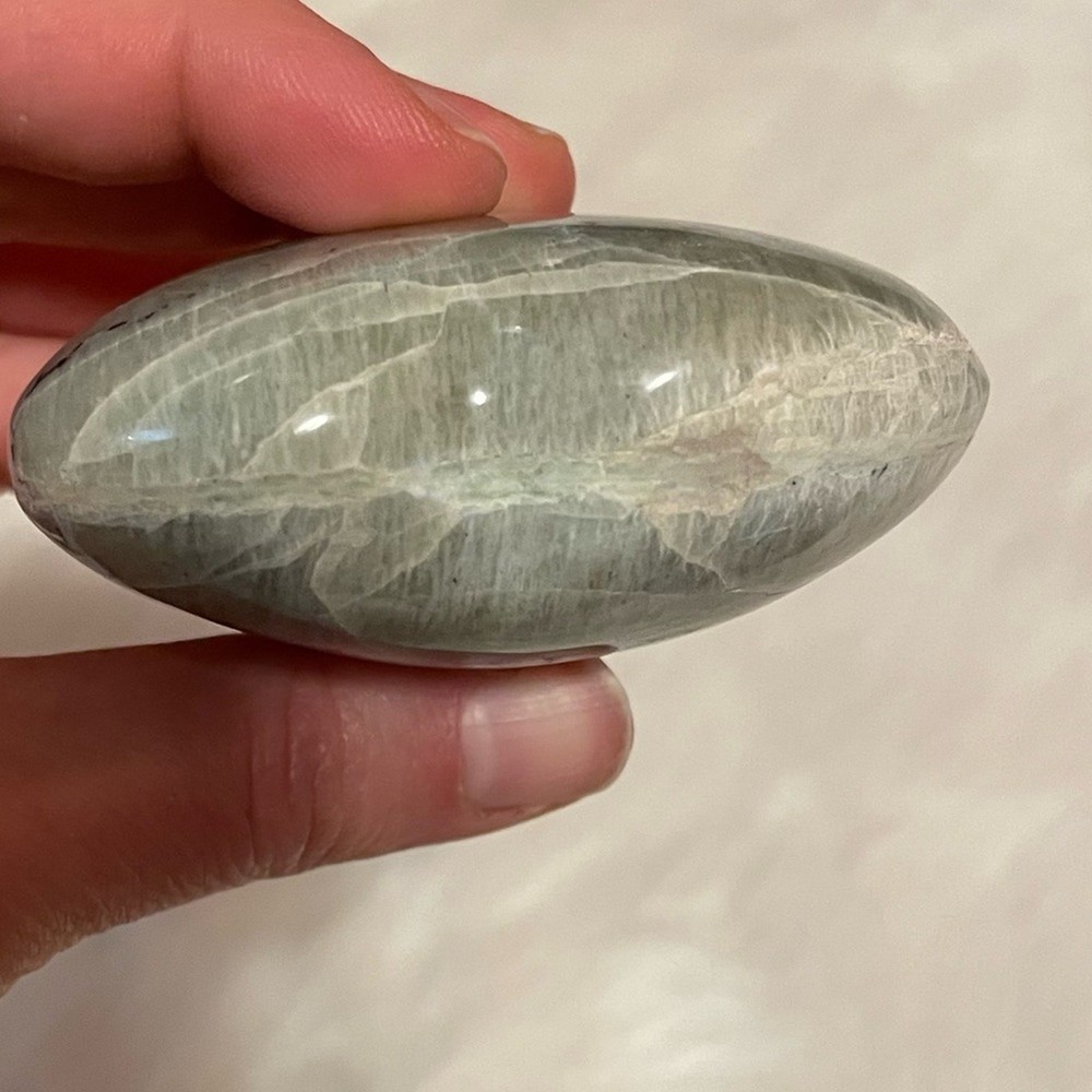 Garnierite Green Moonstone Heart #2