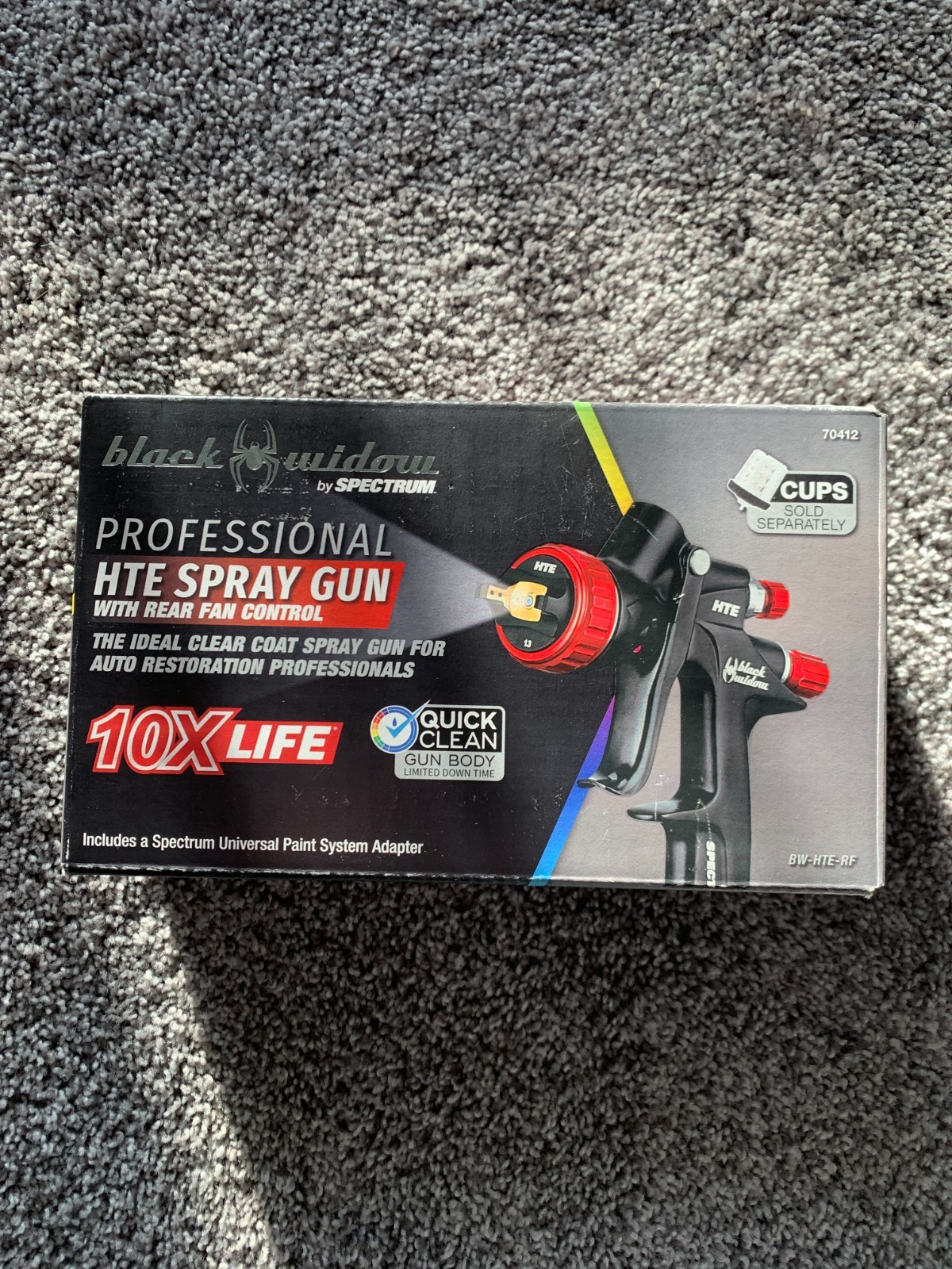 Black Widow 70412 ( 1.3mm Tip ) Spectrum Professional Hte Spray Gun