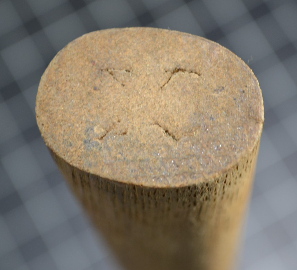 BLACKSMITH SQUARE PUNCH - 3/8" - NEW OLD STOCK