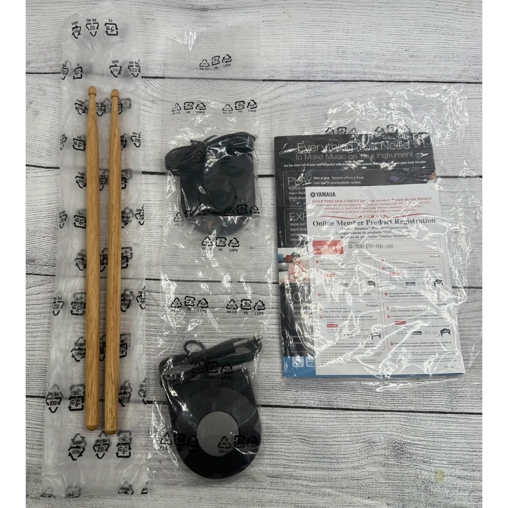 Yamaha DD75 Digital Percussion Drum Set with Sticks