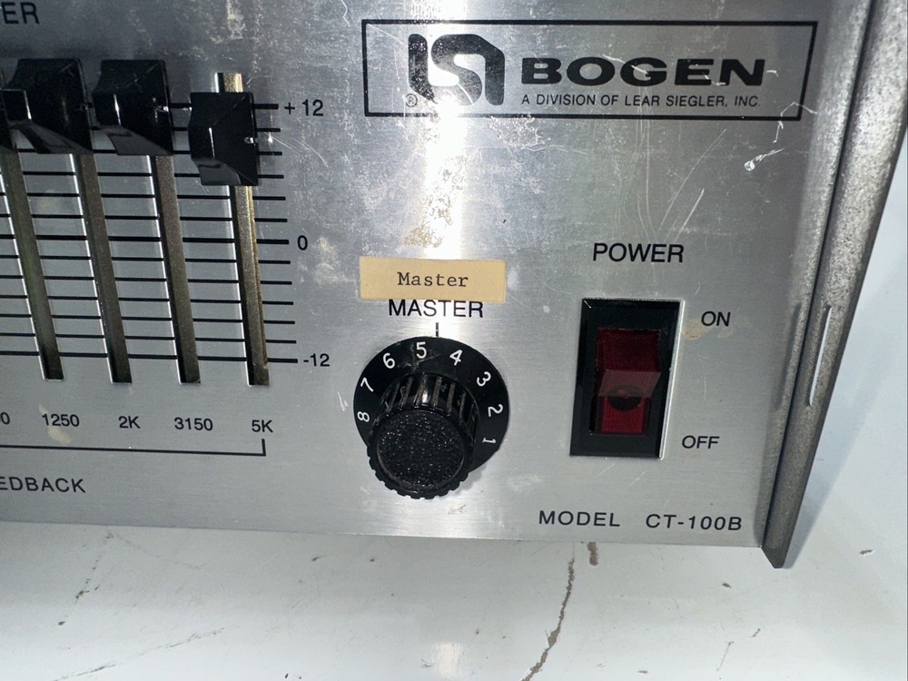 Bogen Communications CT-100B Communication Amplifier