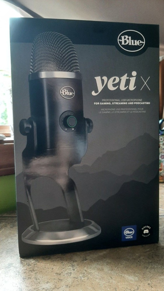 Empty Box Only from Yeti-x microphone