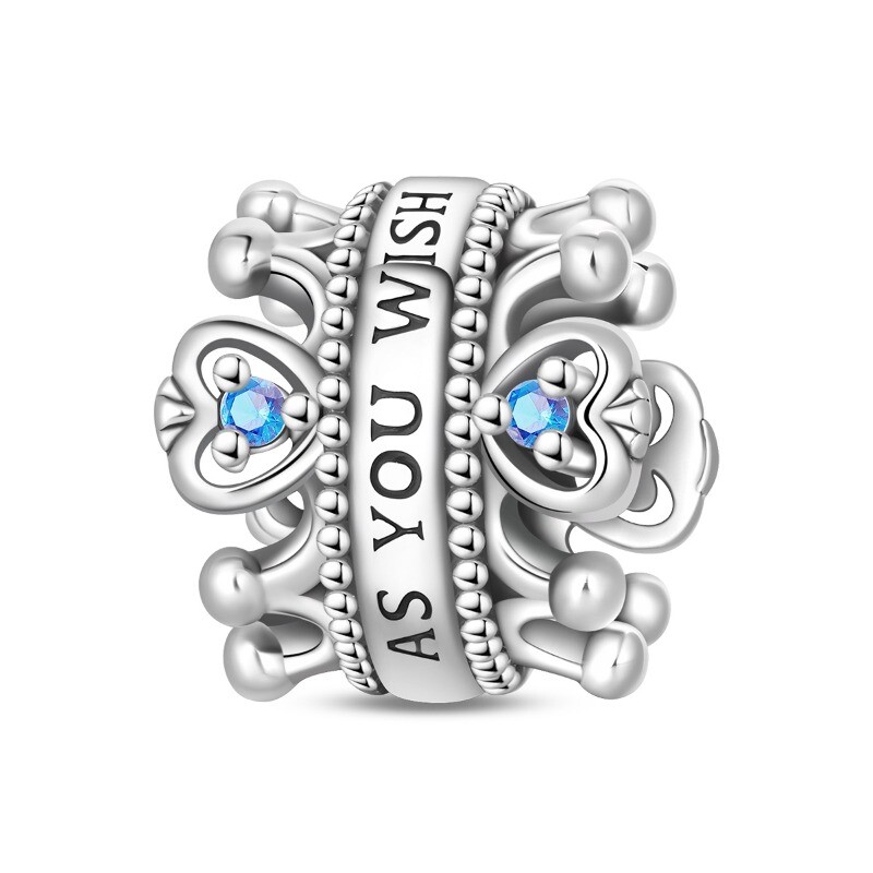 KUNSIR 925 Sterling Silver Bead Charm Spacer Beads for Bracelets Jewelry Making