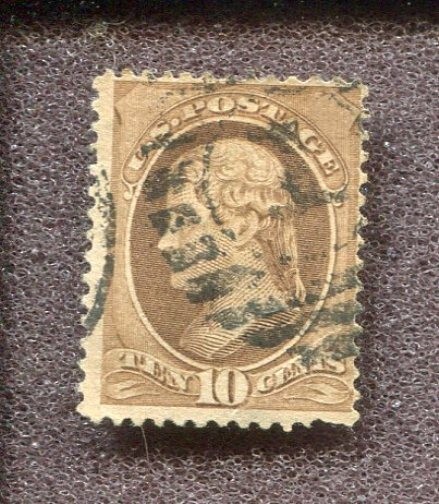 Scott No. 209 - 10c Brown