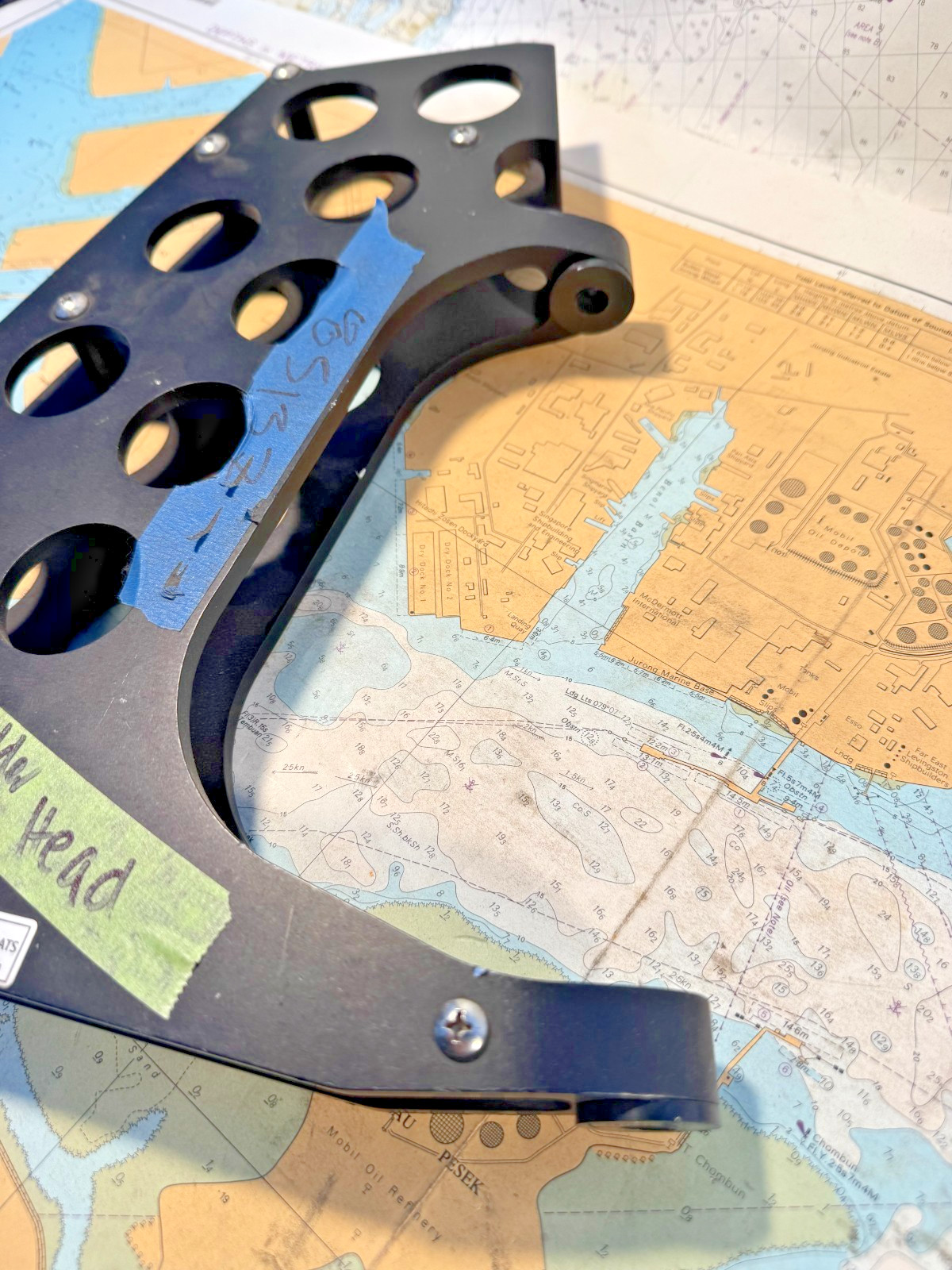 Vanguard 15 Rudder Head, New Old Stock.