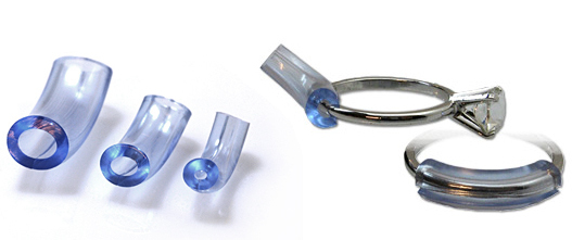 EZsizer - A Better Ring Guard - 6 pack (2-narrow, 2-medium, 2-wide)