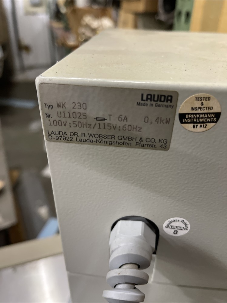 Lauda Brinkman WK 230 Refridgerated Water Bath