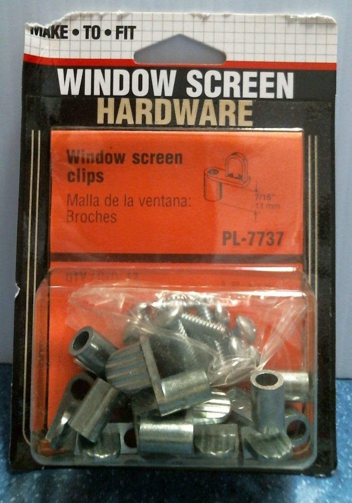 Prime-Line Window Screen Clips  (PL-7737)  FS