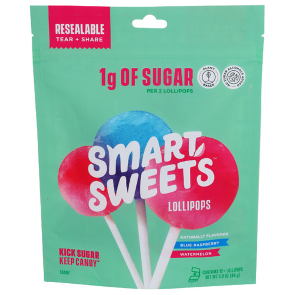 Smart Sweets Lollipops 3 oz - 3 Packs