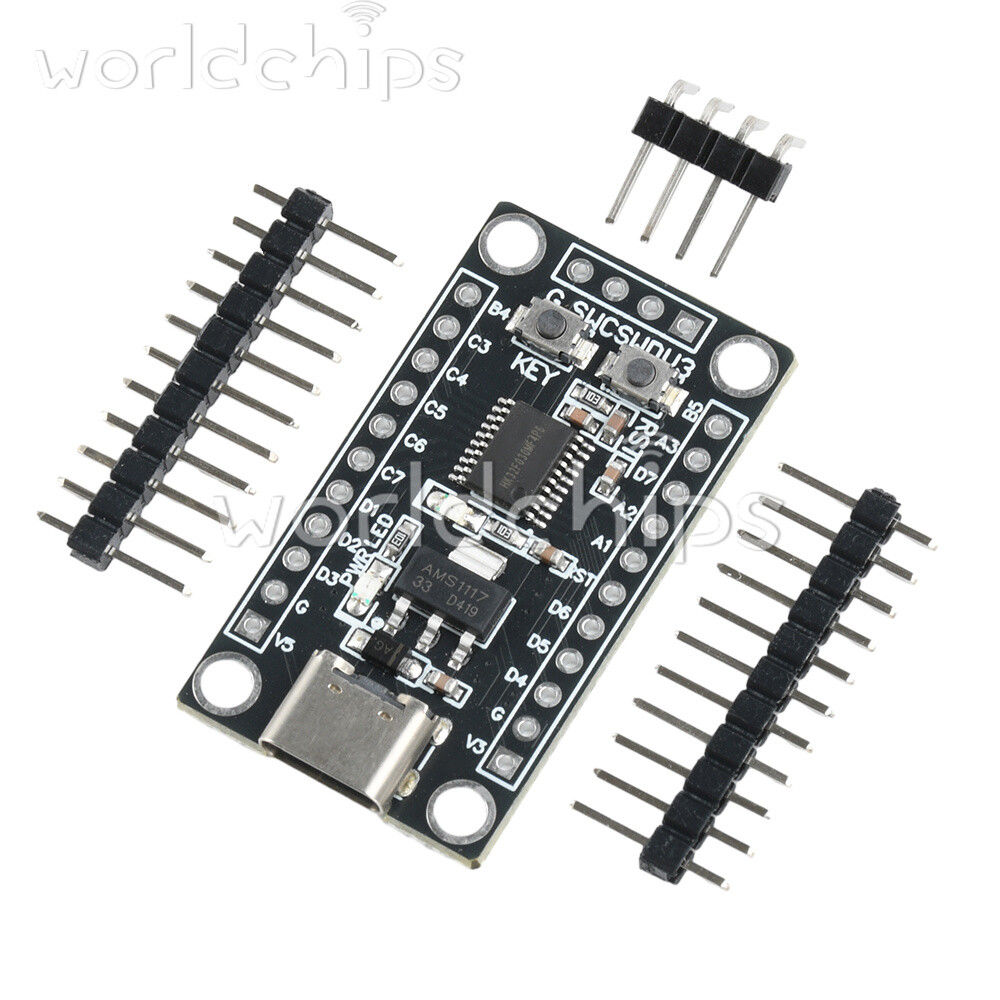 HK32F030MF4P6 Development Board Core Board Type-C Learning Evaluation Board New