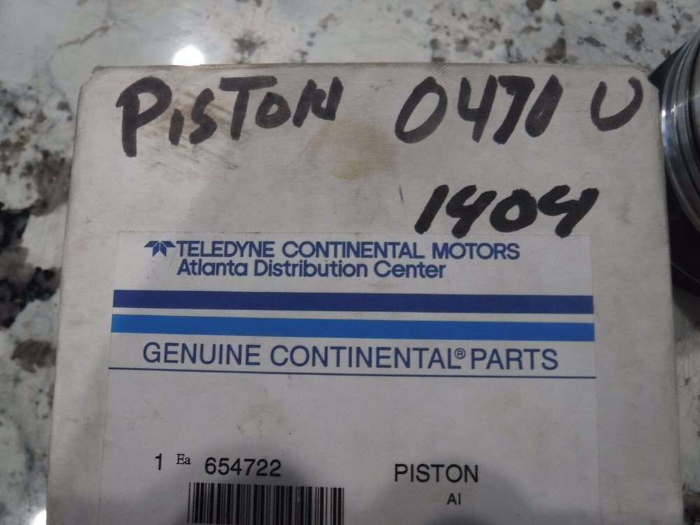 Continental Piston 654722, 648029