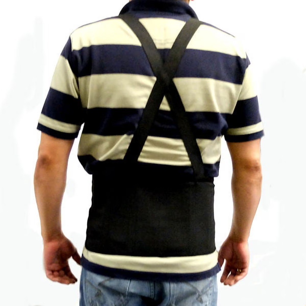 Back Support Belt | Lightweight, Cool Polyester Lumbar Support Belt |Adjustable