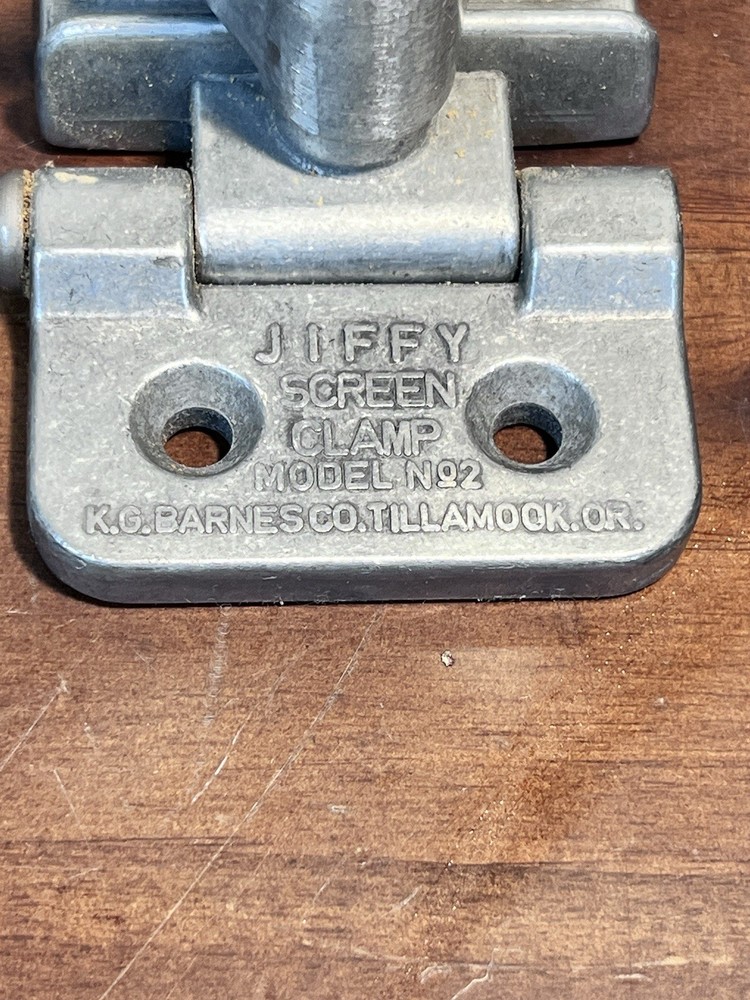 2 - Jiffy Screen Clamps - Model #2 - Screen Printing