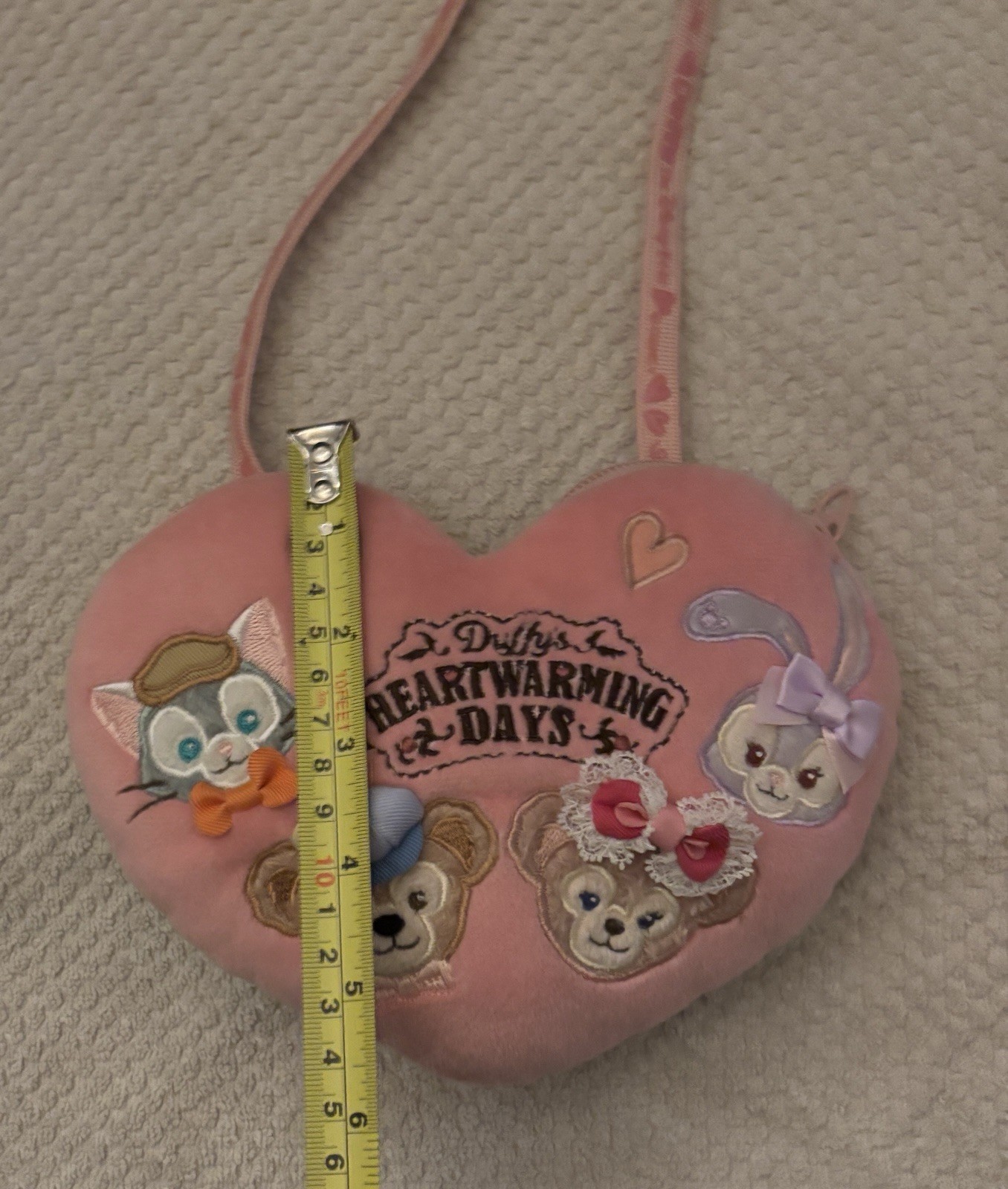Disney Sea Duffy Heart Warming Days shoulder bag Pass Case Coin Case Pink Tokyo