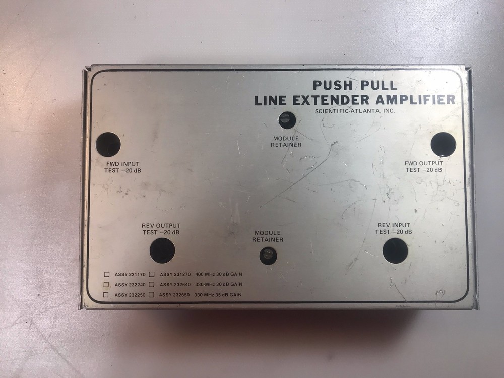 Scientific Atlanta ASSY 232240 Push Pull Line Extender Amplifier