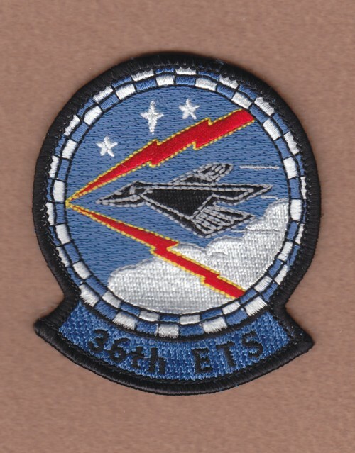 USAF Air Force Patch: 36th Engineering Test Squadron - 2 1/2"