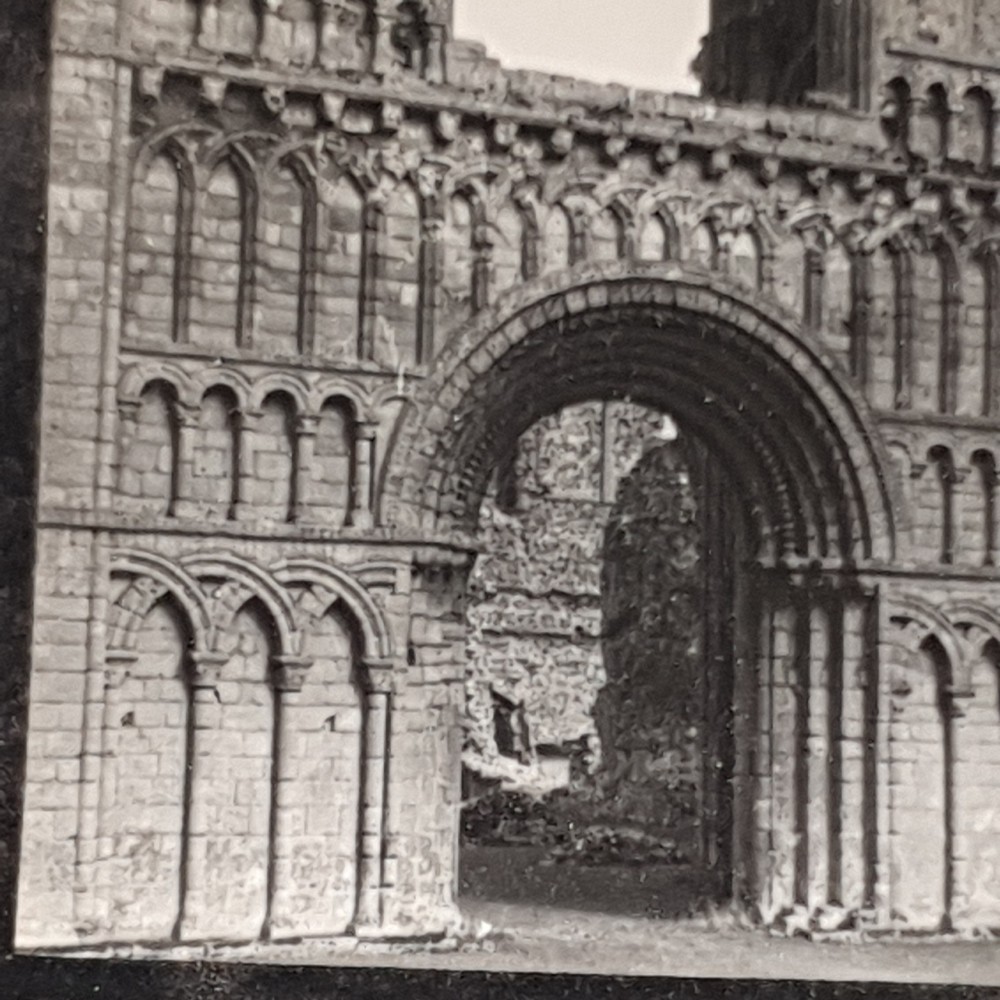 Old Magic Lantern Glass Slide