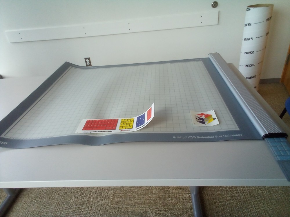 Gtco Calcomp Roll Up Digitizer II, Used!