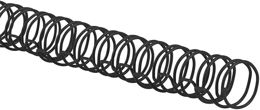 GBC WireBind Binding Spines 1/2" Black Approx. 100 Count, NEW