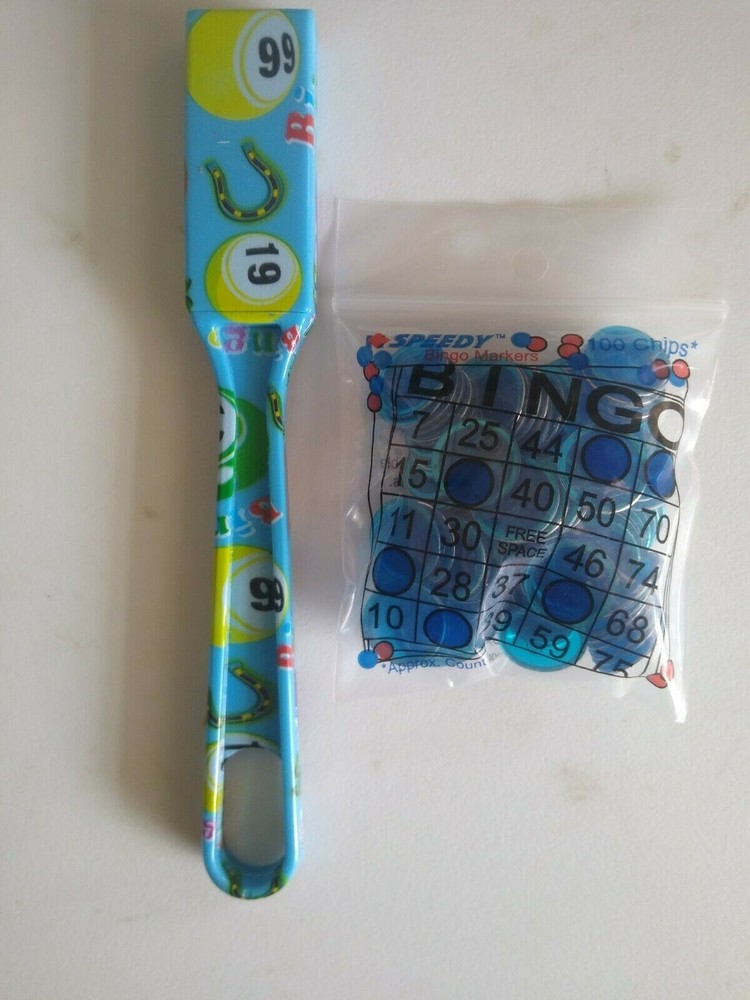 Bingo Designer Magnetic Wands Chips Sets Assorted Colors