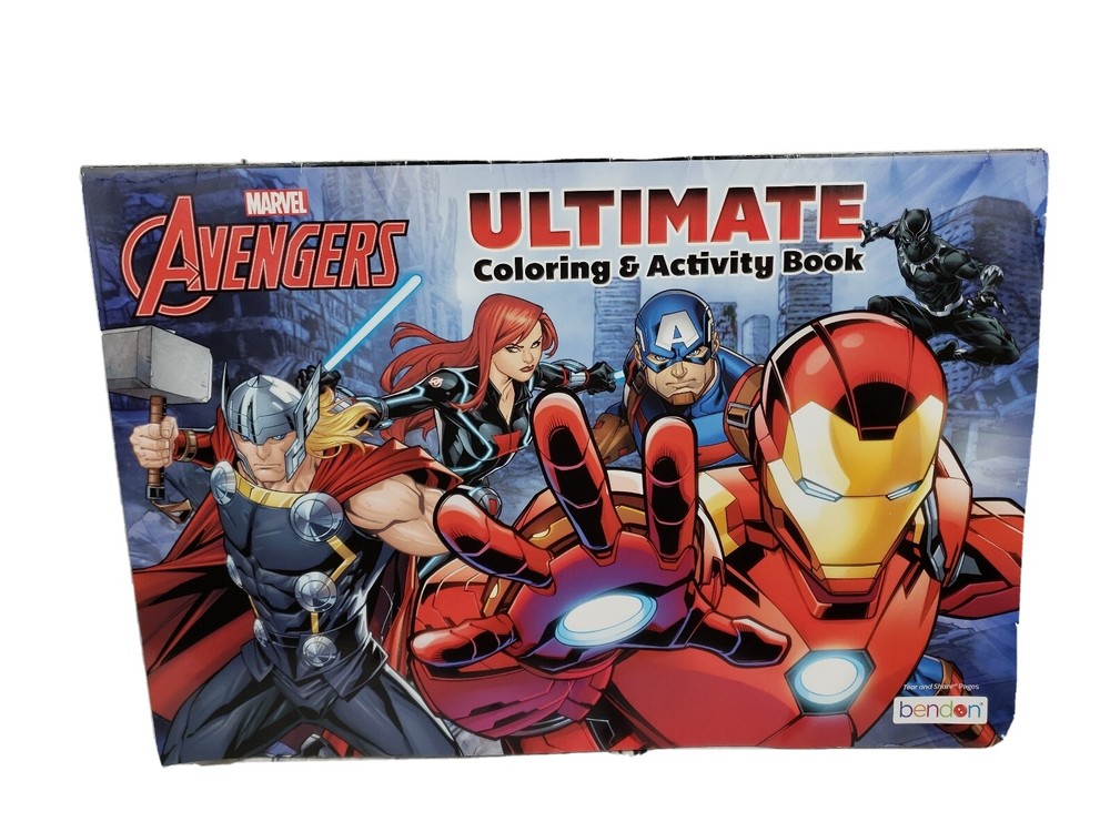 Marvel Avengers Giant Ultimate Coloring & Activity Book Bendon