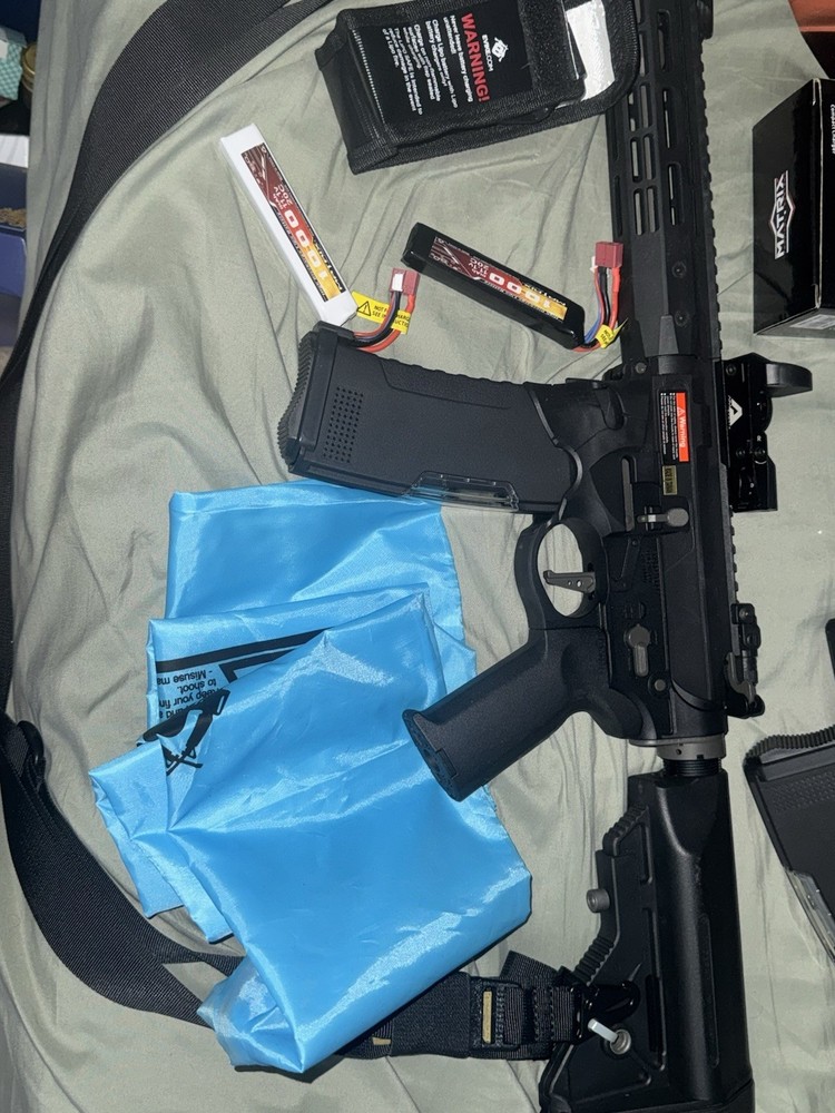 EMG Helios / Sharp Bros “overthrow” 10” SBR/ Go Airsoft Package