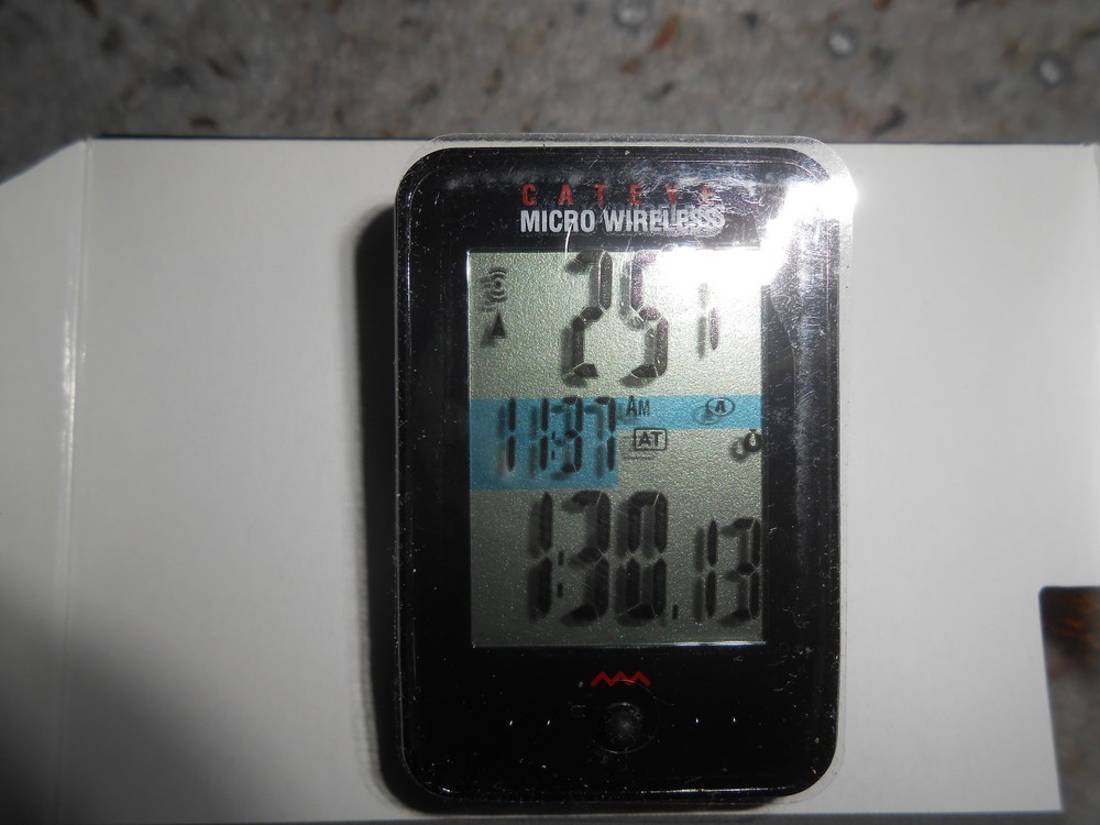 CAT EYE CC-MC200W Cycle Computer MICRO WIRELESS Black NEW