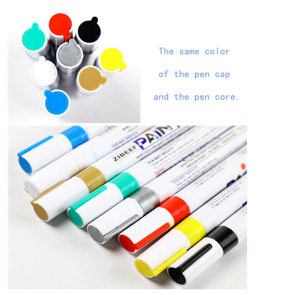 Waterproof Permanent Paint Marker Pen For Car Tyre Tire Tread Rubber Metal Wood