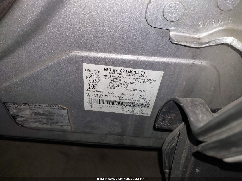 8" Display Screen Dash Mounted Fits 15-18 EDGE 221291