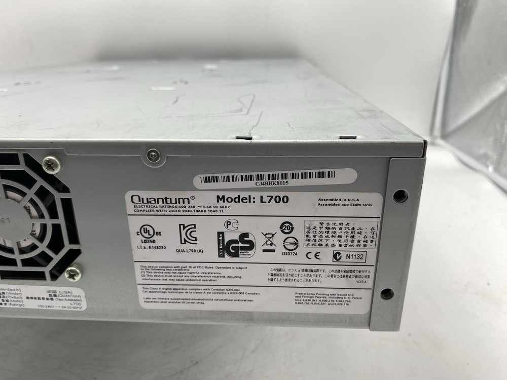 Quantum SuperLoader 3 L700 - No Tape Drives FOR PART