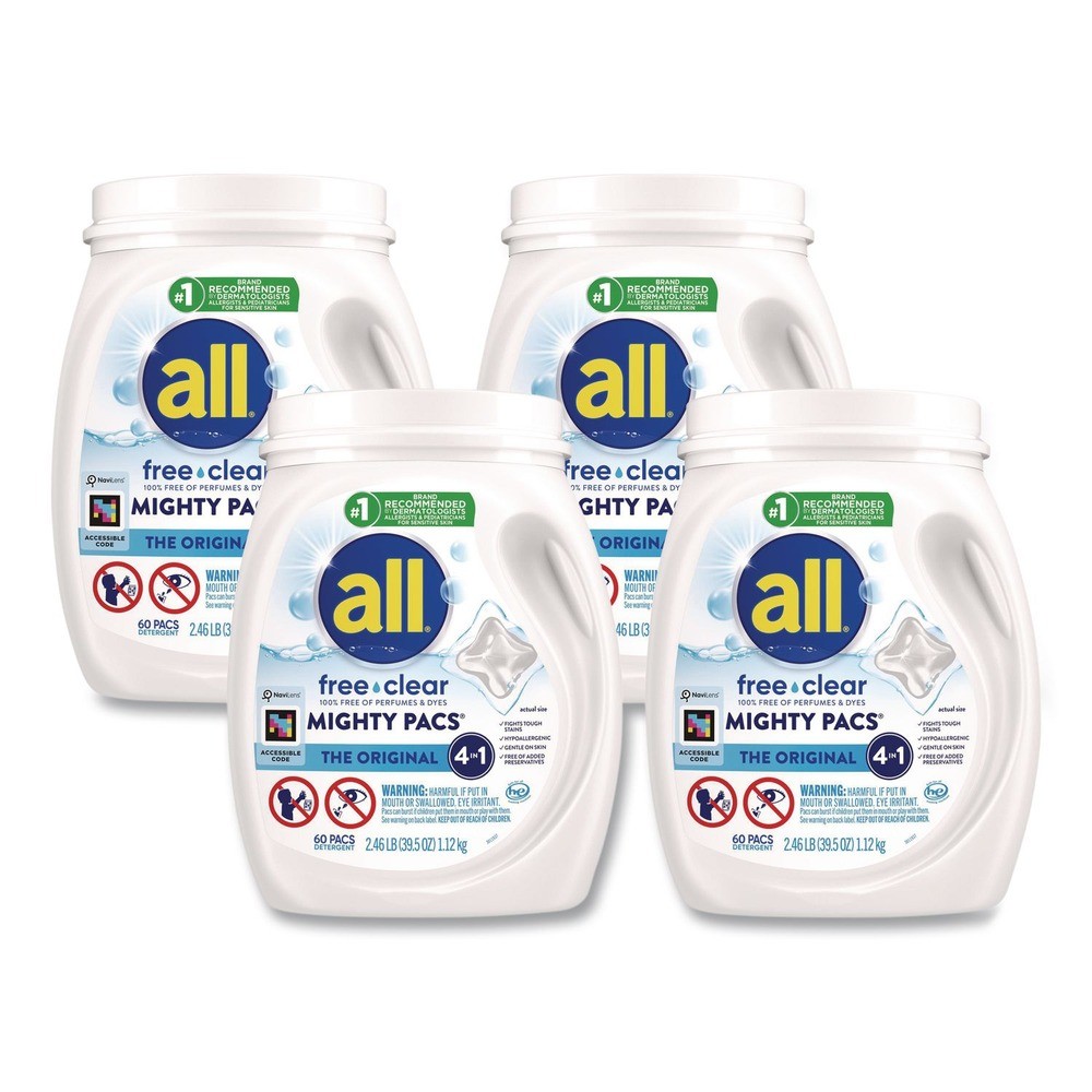 Dial 46880 Free Clear Laundry Detergent (4/CT) New