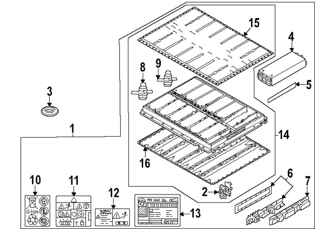 Genuine Audi Control Assembly 11K-915-308-D