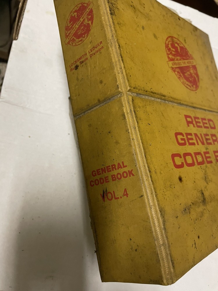Locksmith - Reed General Code Books - Choose Volume