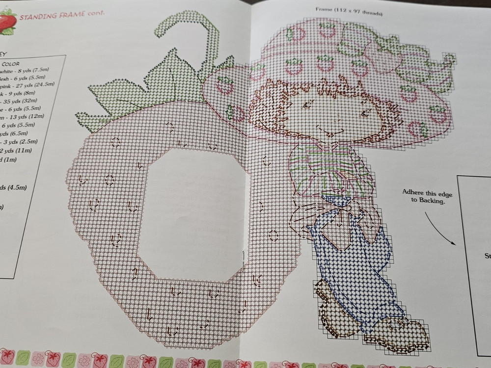 Strawberry Shortcake Frames & Keepsakes Booklet Plastic Canvas Craft Patterns